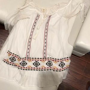 Cold shoulder Tunic Dress